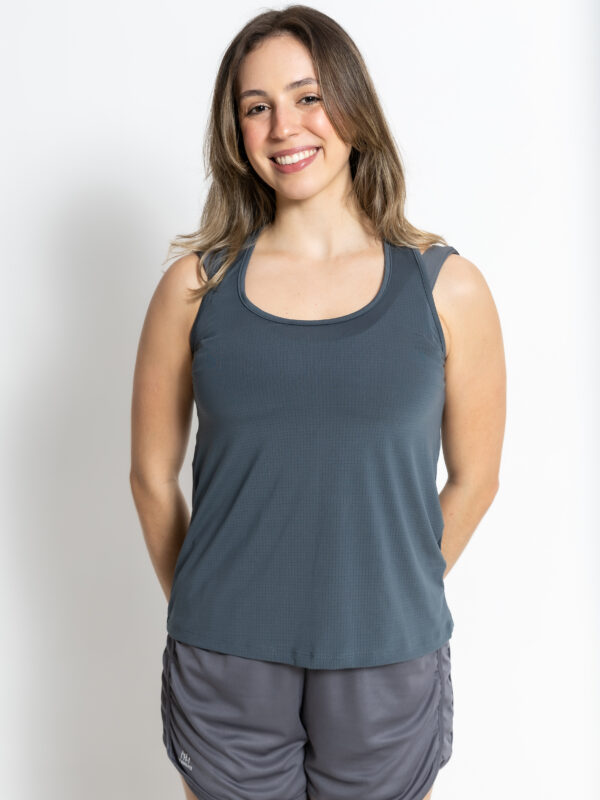 REGATA DRY FIT SPORTS - UV (CINZA)
