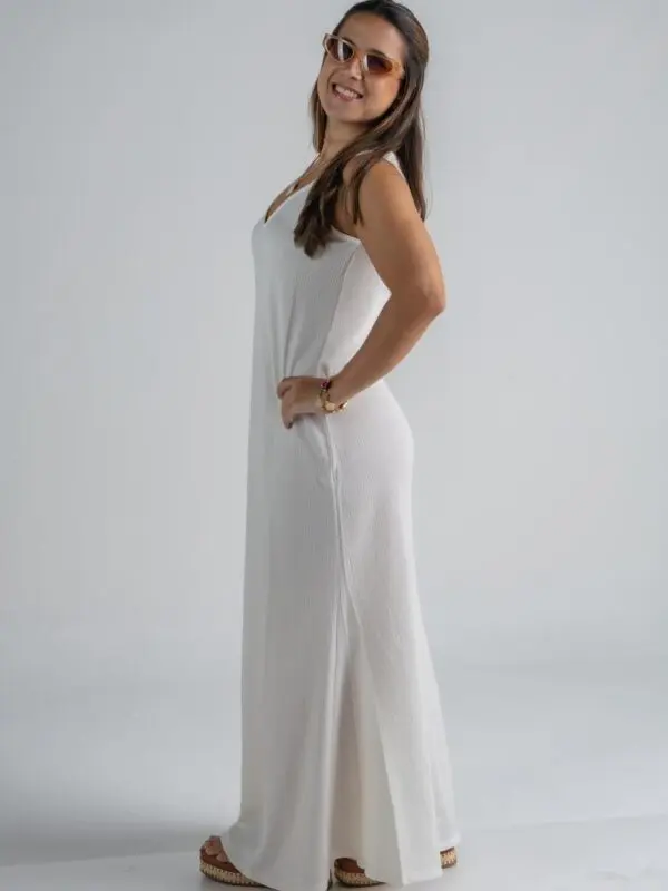 VESTIDO LONGO BRANCO